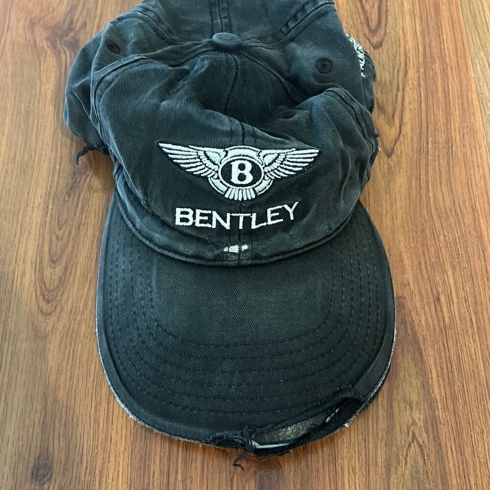 Ultra cool Destroyed Bentley baseball cap distressed palm beach
